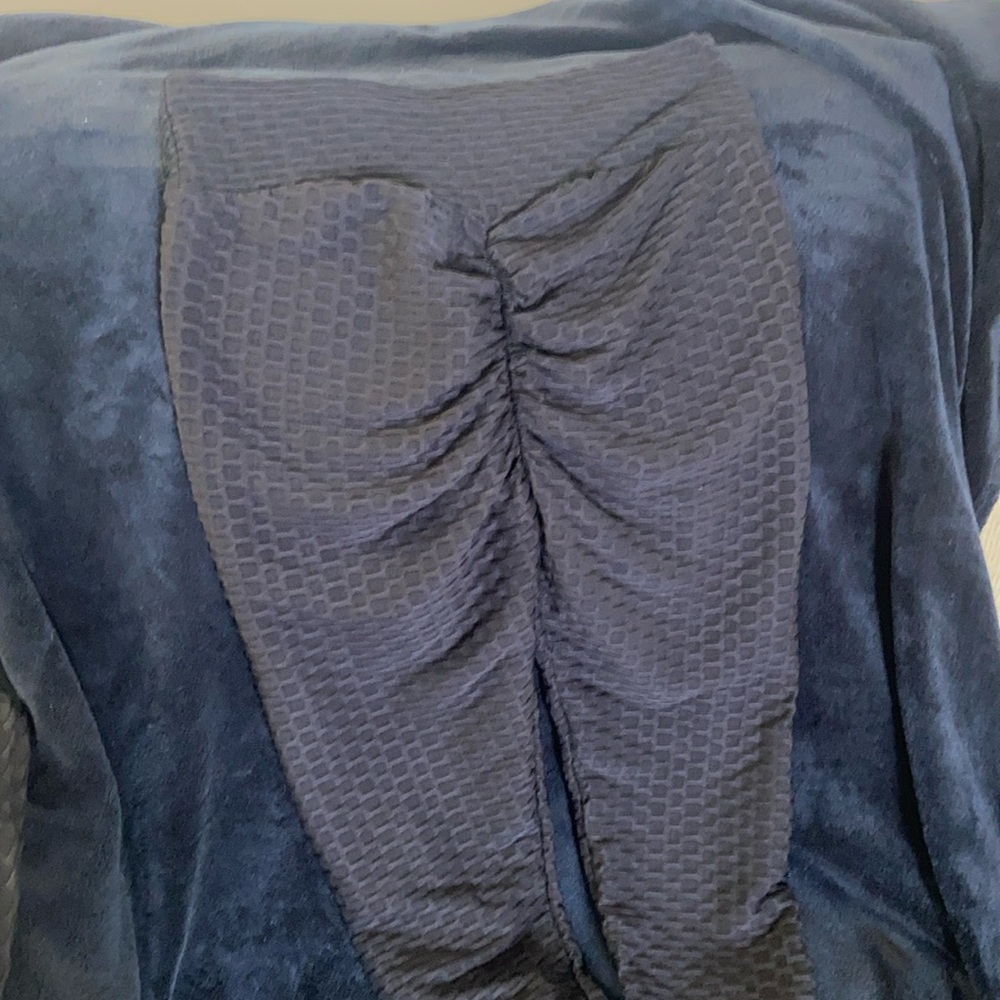 Honeycomb heart shaped leggings L & XXL